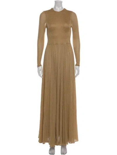 Pre-owned Zimmermann Crew Neck Long Dress
