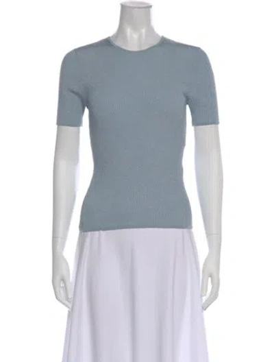Pre-owned Zimmermann Crew Neck Short Sleeve Top