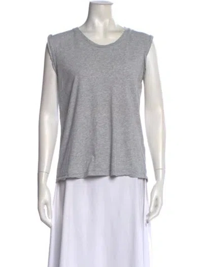 Pre-owned Zimmermann Crew Neck Sleeveless Top In Neutral