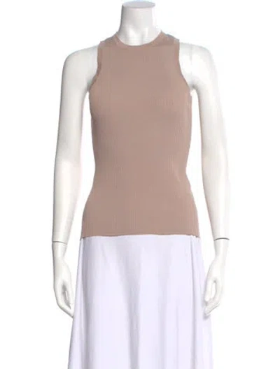 Pre-owned Zimmermann Crew Neck Sleeveless Top In Pink