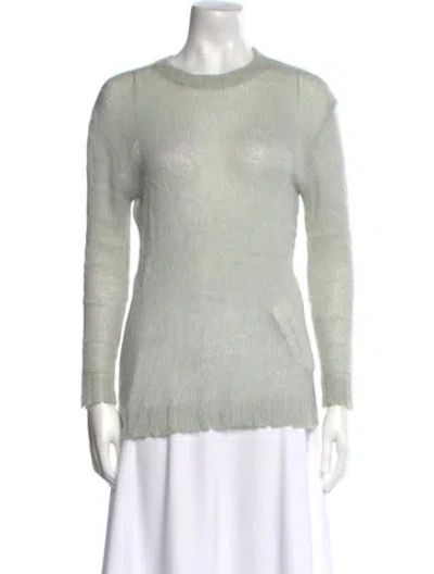 Pre-owned Zimmermann Crew Neck Sweater In Gray