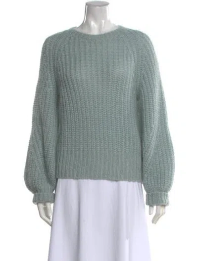 Pre-owned Zimmermann Crew Neck Sweater In Green