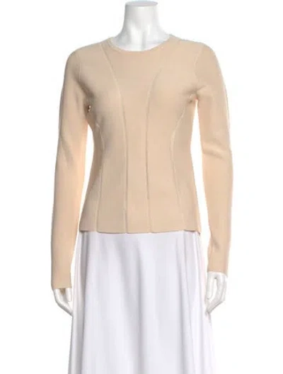 Pre-owned Zimmermann Crew Neck Sweater In Neutral