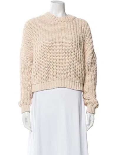 Pre-owned Zimmermann Crew Neck Sweater In Neutral