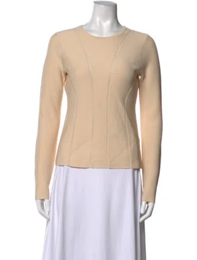 Pre-owned Zimmermann Crew Neck Sweater In Neutrals