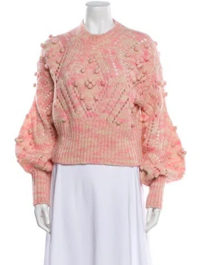 Pre-owned Zimmermann Crew Neck Sweater In Pink