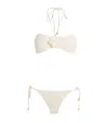 Zimmermann Crochet Awaken Bikini In White