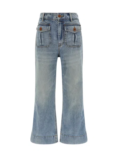 Zimmermann Flared Jeans In Blue