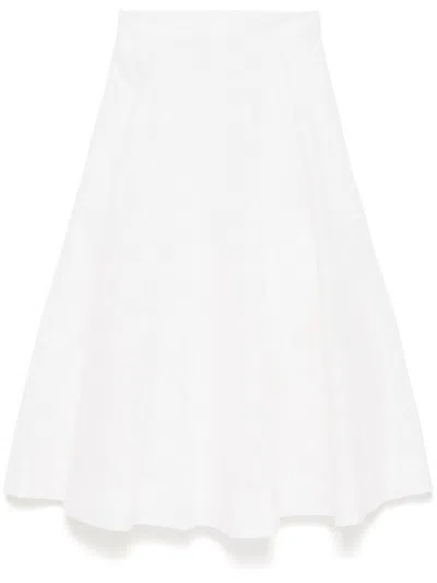 Zimmermann Cotton Midi Skirt With Pocket Design For Women In Multicolor