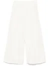 Zimmermann Crush Culotte Trousers In Neutrals
