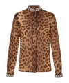 Zimmermann Crush Shirt In Brown