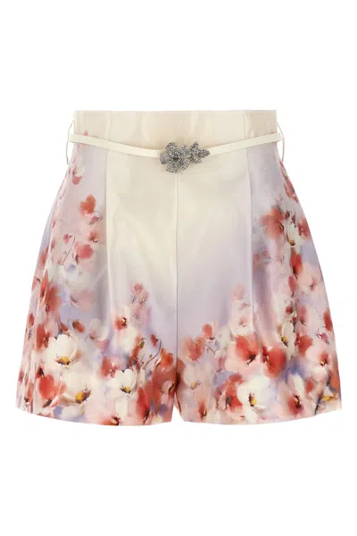 ZIMMERMANN ZIMMERMANN 'CRUSH FLAT FRONT' SHORTS