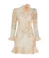 Zimmermann Crush Flower Mini Dress In Ciara Floral