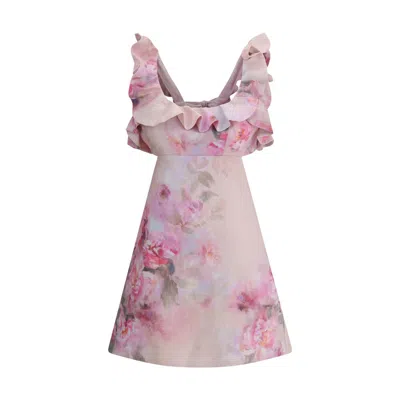 Zimmermann Crush Frill Mini Dress