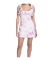 Zimmermann Crush Frill Cutout Ruffled Floral-print Linen Mini Dress In White