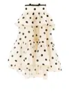 Zimmermann 'layered Belted High-waist Skirt' In White/black