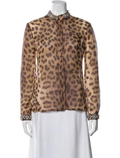 Pre-owned Zimmermann Crush Linen Blouse In Neutral