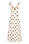 Zimmermann Crush Linen Midi Dress In Neutral