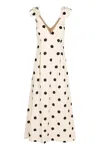 Zimmermann Crush Linen Midi Dress In Neutral
