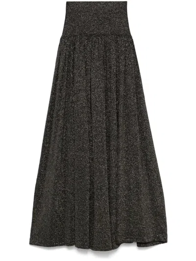 ZIMMERMANN CRUSH MAXI SKIRT
