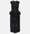 Zimmermann Crush Midi Dress - Women's - Silk/polyester In Black