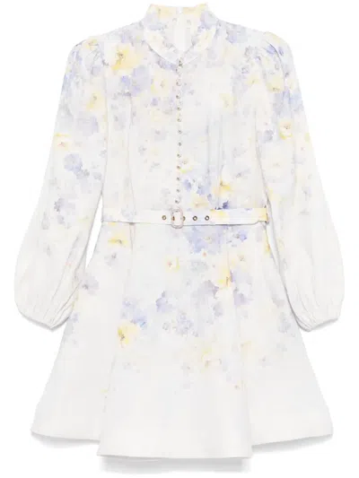 ZIMMERMANN CRUSH SHORT DRESS