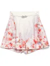 Zimmermann Crush Silk Blend Shorts