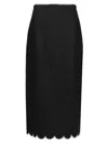 Zimmermann Crush Skirts Black