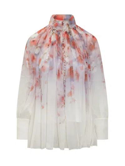 Zimmermann Crush Smock Blouse