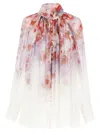 Zimmermann Smock Blouse Crush In White