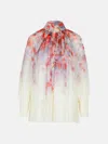 Zimmermann 'crush Smock' Multicolor Polyester Blend Blouse In Multi