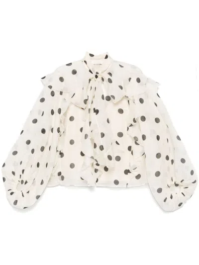 Zimmermann Blouse In Multi