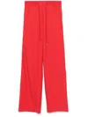 Zimmermann Crush Trousers In Red
