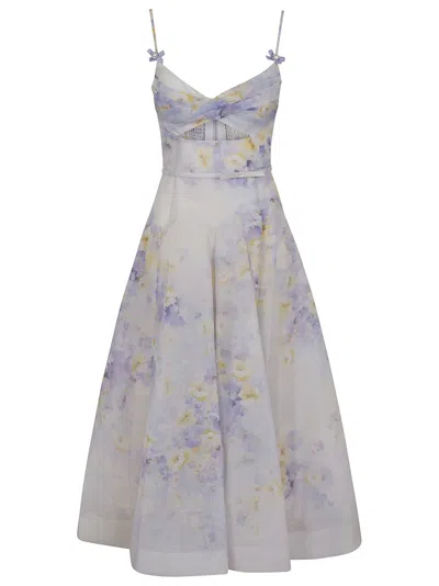 ZIMMERMANN ZIMMERMANN CRUSH TWIST FRONT MIDI DRESS