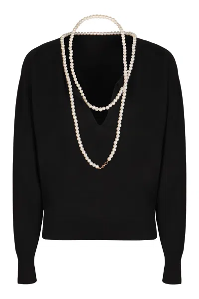 ZIMMERMANN CRUSH WOOL SWEATER