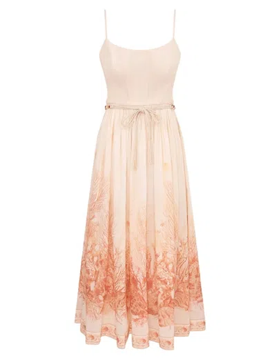 Zimmermann Ctol Dress In Neutral