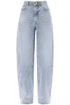 Zimmermann 'curved Leg Natural Jeans For