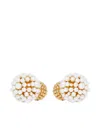 Zimmermann Dandelion Pearl Earrings In Gold