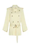 Zimmermann Dawning Cargo Jacket In Yellow