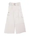 Zimmermann Illuminate Wide-leg Cotton Cargo Trousers