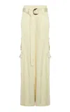 Zimmermann Dawning Cargo Pant In Yellow