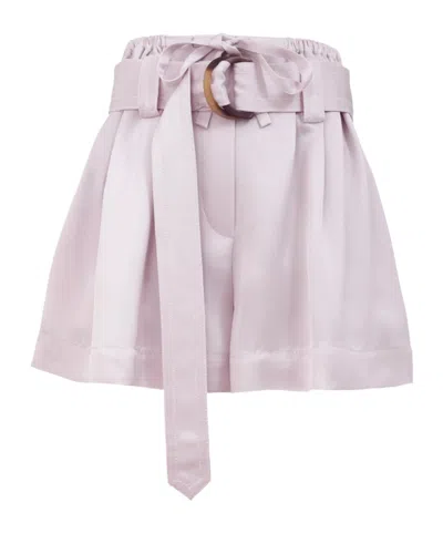 Zimmermann Dawning Cargo Short In Purple