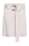 Zimmermann Dawning Cargo Short In Purple