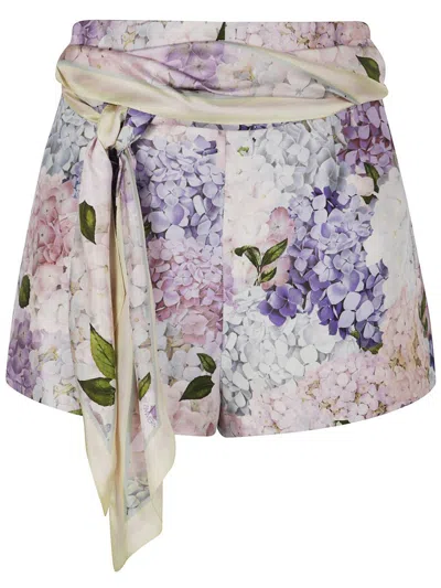 ZIMMERMANN ZIMMERMANN DAWNING FLAT FRONT SHORT CLOTHING