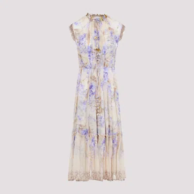 ZIMMERMANN DAWNING FLUTTER DRESS