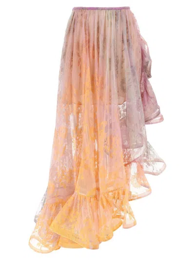 Zimmermann 'dawning Lace Billow' Skirt