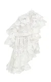 Zimmermann Dawning Lace Mini Dress In Ivory