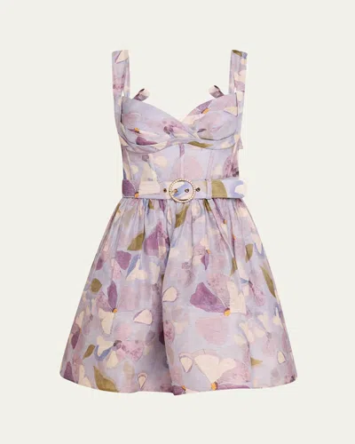 ZIMMERMANN DAWNING MINI DRESS