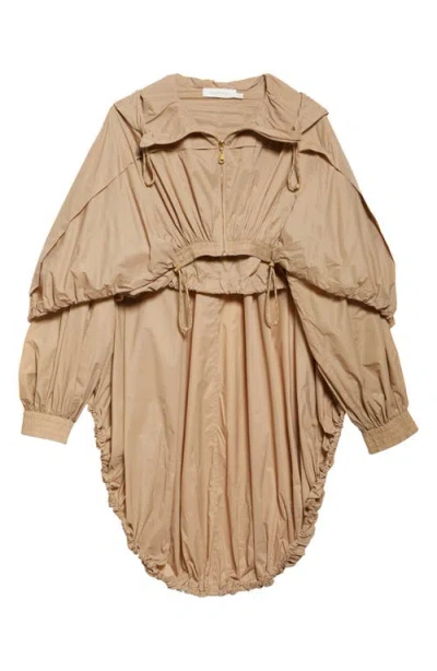 Zimmermann Dawning Parachute Jacket In Beige