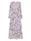 Zimmermann Dawning Sheath Maxikleid In Purple